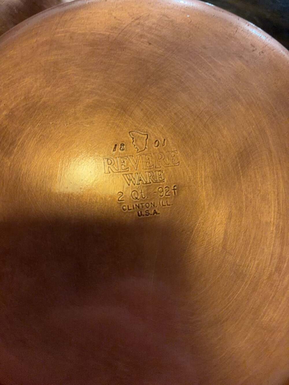 Vintage Revere Ware Copper Clad Stainless Steel Cookware 10pc set - Picture 5 of 10